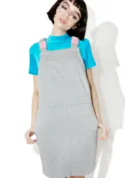 [Lazy Oaf] Clippy Dungaree Dress
