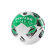 A-League Western United A-League Soft Foam PVC Soccer Ball Size 5 Green