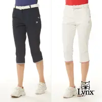 在飛比找Yahoo奇摩購物中心優惠-【Lynx Golf】女款日本進口布料吸汗速乾抗UV功能格紋