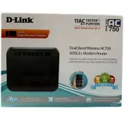 D-Link Dual Band Wireless AC750 ADSL2+ Modem Router DSL-2875AL