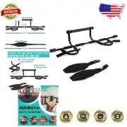 Stainless Steel Pull-Up Bar - Multi-Grip Design, Easy Installation, 300lbs Max