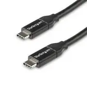 StarTech 0.5m USB C to USB C Cable w/ 5A PD USB 2.0 USB-IF Certified - USB2C5C50CM