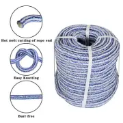 24 Strand Braid Polyester Rope 20000Lbs 3/4" × 100' Arborist Tree Climbing Rope