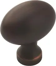 [Amerock] Allison Value Allison Value 1-3/8 in (35 mm) Length Oil-Rubbed Bronze Cabinet Knob, Oil-Rubbed Bronze