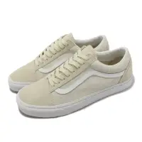 在飛比找momo購物網優惠-【VANS】休閒鞋 Old Skool 米白 變形蟲 壓紋 