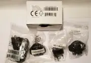 Blackberry INTERNATIONAL TRAVEL CHARGER Micro-USB / Black / ASY-18080-003. 4 pcs