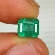 2.29 Ct 100% Natural Zambian Emerald Top Octagon