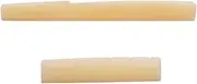 Labymos Guitar dle and Nut Real Bone Material 2pcs for 6 Strings Acoustic Guitar