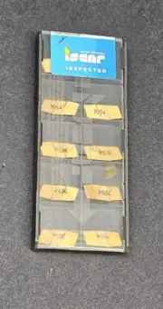 Iscar 10pc GIF 6.35-0.55 Grade IC9054 Carbide Inserts Grooving Parting Machinist