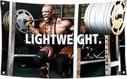 Ronnie Coleman Lightweight Flag Funny Poster Tapestries Durable Man Cave Wall Flag with Brass Grommets 3x5 Feet Flag for College Dorm Room Decor,Outdoor,Bedroom, Parties gifts, travel,