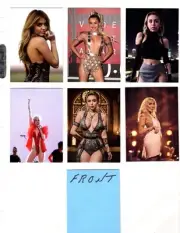 MILEY CYRUS CUSTOM NOVELTY TRADING CARD 6 CARDS SET