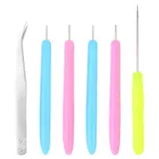 6 Pcs Paper Quilling Pens Quilling Slotted Tools Quilling Curling Pen