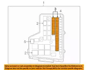 CHRYSLER OEM 05-23 1500 Electrical Fuse Relay-Mini Fuse ATM5