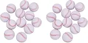 Binxind 24Pack Baseball Foam Softball 9Inch Adult Youth Training Sporting Batting Ball for Game Pitching Catching Training