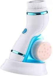 FRCOLOR 1pc Electric Washing Machine Cleaning Brush Electric Face Brush Electric Face Washing Machine Pore Cleaner Tool Face Washing Brush Facial Cleansing Device Facial Brush Blue Abs