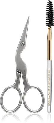 Tweezerman Eyebrow Shaping Kit Scissors + Brush