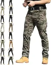 [Generic] Flexcamo - Tactical Waterproof Pants, Flex Camo Cargo Pants for Men, Multi Pockets Relaxed Fit Stretch Quick Dry Trousers