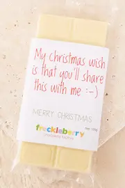 Christmas Wish White Choc--FRE-CR061