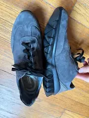 Naot 11 Women's EU 42 Gray Suede Oxford Sneakers Shoes Gorgeous! Worn ONCE!