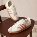 【現貨速發】ADIDAS「T頭鞋」VL COURT休閒板鞋德訓鞋男女輕運動 白色/褐色/金色 38