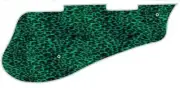 Pickguard Pick Guard 5120 Graphical Graphic Guitar Leopard Print Green