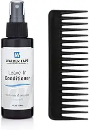 (120ml) - Walker Tape Leave In Conditioner - Moistureizes and Detangles and Wide Tooth Comb (120ml)