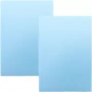 2 Pcs Crafting Foam Model Insulation Board Blue Diorama Miss