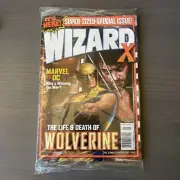 Wizard Comic Magazine #155 Sealed 1 of 2 super sized special issue Wolverine