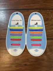 Elastic Silicone Shoelaces Shoe Lace Easy No Tie Kids Adult Lazy Trainers Rubber
