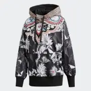 Adidas The Farm PASSINHO HOODY Sweat shirt Hooded Top firebird Womens sz Lrg nwt