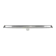 Della Francesca 800Mm Tile Insert Shower Bathroom Stainless Steel Grate Drain W/Centre Outlet Floor Waste Drain Grates