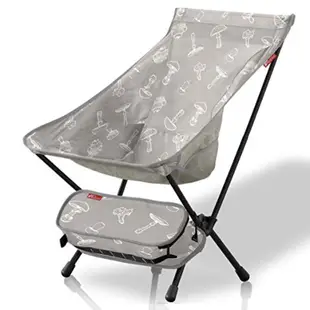 FIELDOOR 便攜式小型戶外椅子中靠背輕巧便攜折疊超輕露營椅