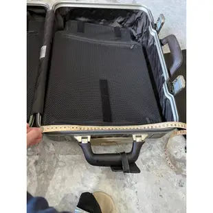 RIMOWA二手玫瑰金鋁製2輪登機行李箱