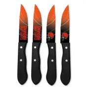 Sports Vault NFL Cleveland Browns Steak Knives Set of 4 Licensed