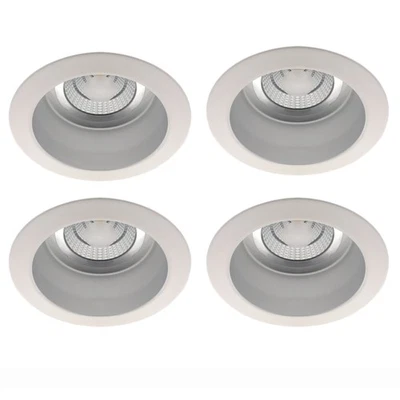 VERBATIM 99338 RECESSED LED DOWNLIGHT, 120/277V, 40W, 3000LM, 3000K, 8" (4-PACK)