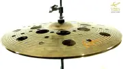 Turkish Cymbals · Zephyros Holey 15" Hi-Hat Cymbal (1053g+1448g) w/ DEMO VIDEO