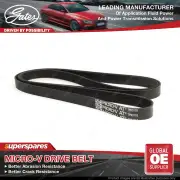 Gates Alternator Micro-V Ribbed Belt for Ford Everest UA II Ranger PX