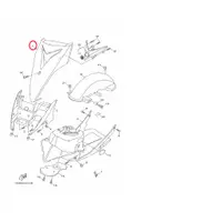 在飛比找蝦皮購物優惠-YAMAHA 原廠 RS ZERO 藍 面板 前擋泥蓋 料號