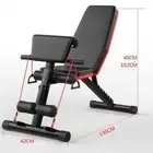 2025 Adjustable FID Ab Abdominal Weight Press Bench Fitness Gym Incline Sit up