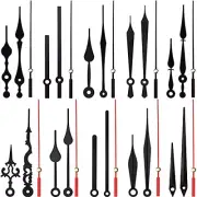 10 Styles Clock Hands, Clock Hands Kits Made of Aluminum, DIY Repair 12inch