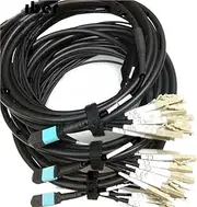 30m50m80m100m120m OM3 12C MPO-LC LSZH Armored Jumper multimode Waterproof 12 cores MTP MPO Optical Fiber patchcord Outdoor (Color : 120m OM3-150 MPO-MPO)