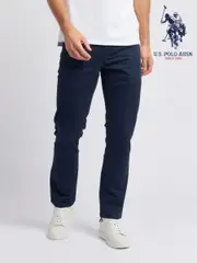 U.S. Polo Assn. Blue Core 5 Pocket Mens Trousers (N95632) | $150