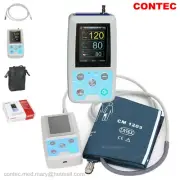 CONTEC Ambulatory Blood Pressure Monitor+Software 24h NIBP Holter ABPM50 Sale US
