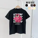 可愛的 BABY TEE T 恤 LET PLAY BEAR 印花,修身款,100% 棉面料,標準本地品牌產品