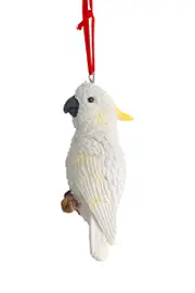 90mm Cockatoo Hanging Decorationn