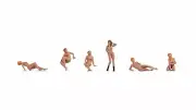 N15949 Noch OO/HO Gauge Nude Models (6) Figure Set