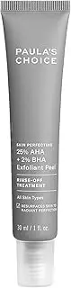 Paula's Choice Skin Perfecting 25% AHA + 2% BHA Exfoliant Peel, Fragrance-Free & Paraben-Free, 30 mL
