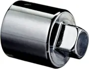 SK Hand Tools 41244 1/2" Dr. 7/16" Male Fractional Chrome Pipe Plug Socket