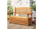 Gardeon Outdoor Storage Bench Box Natural