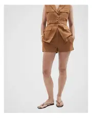 [Unison] Micro Short in Burnt Orange
